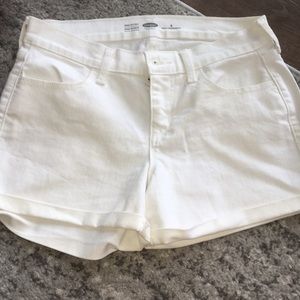 Old navy white shorts